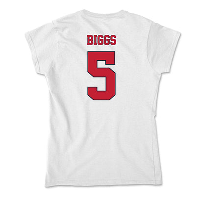 St. Johns - NCAA Men's Soccer : Antonio Biggs - Soft Style Women’s T-Shirt-1