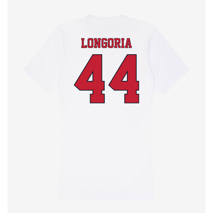 St. Johns - NCAA Baseball : Tyler Longoria - Women's V-Neck T-Shirt-1
