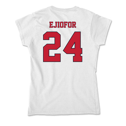 St. Johns - NCAA Men's Basketball : Zuby Ejiofor - Soft Style Women’s T-Shirt-1