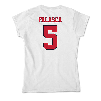 St. Johns - NCAA Men's Lacrosse : Quinn Falasca - Soft Style Women’s T-Shirt-1