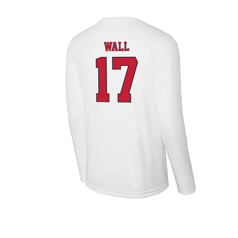 St. Johns - NCAA Baseball : Carter Wall - Activewear Long Sleeve T-Shirt-1