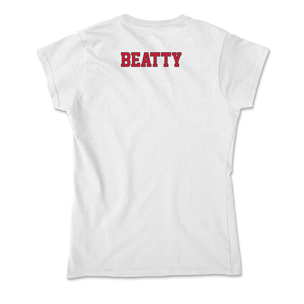 St. Johns - NCAA Women's Track & Field : Briyah Beatty - Soft Style Women’s T-Shirt-1
