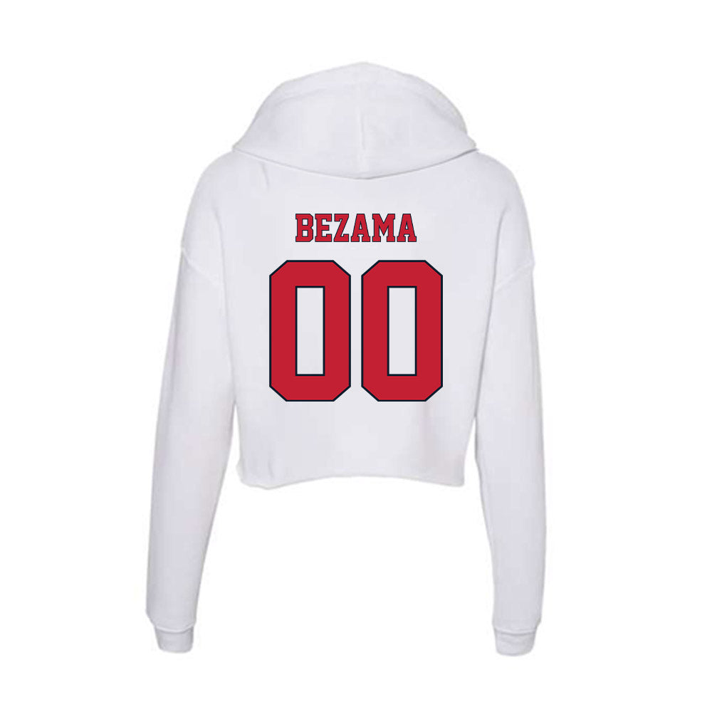 St. Johns - NCAA Men's Soccer : Nicholas Bezama - Women's Crop Fleece Hoodie-1