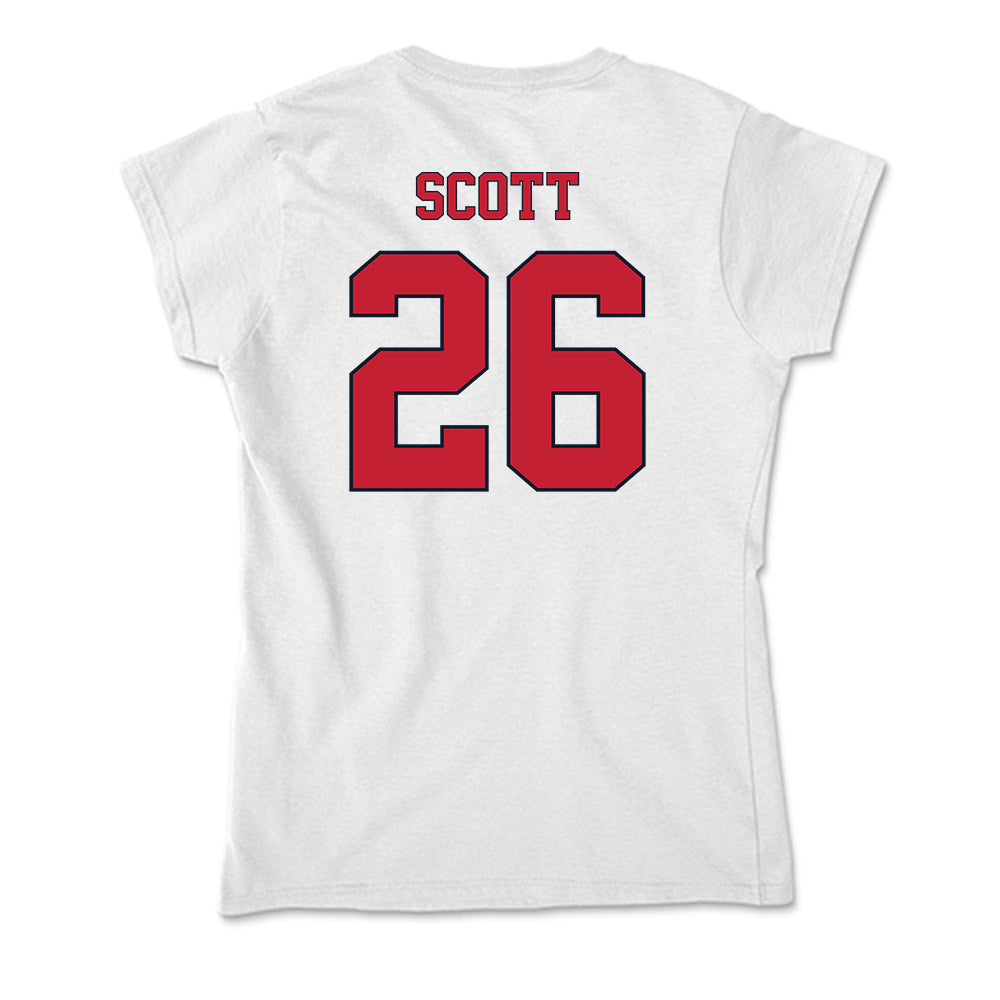 St. Johns - NCAA Softball : Jacqueline Scott - Soft Style Women’s T-Shirt-1