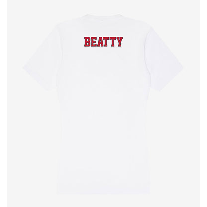 St. Johns - NCAA Women's Track & Field : Briyah Beatty - Women's V-Neck T-Shirt-1