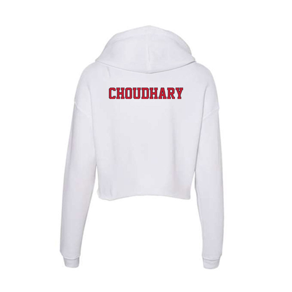 St. Johns - NCAA Women's Fencing : Mokshada Choudhary - Women's Crop Fleece Hoodie-1