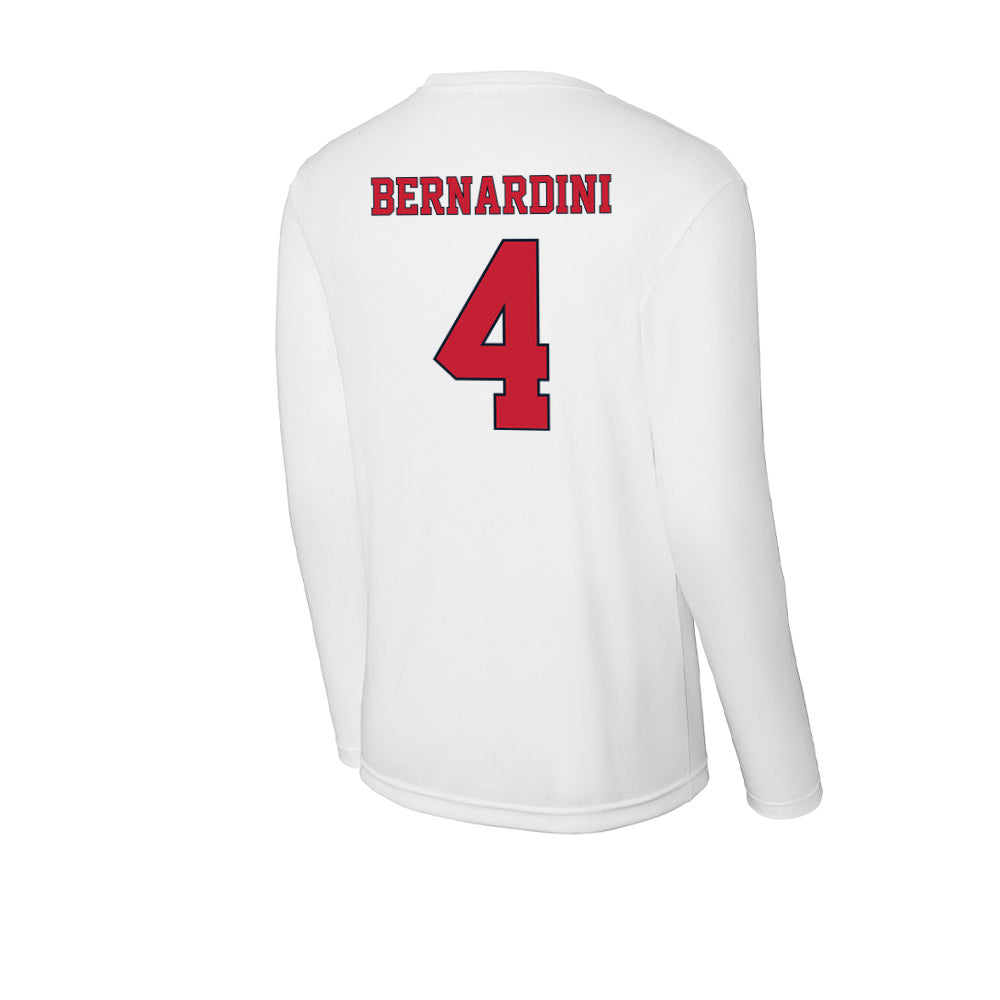 St. Johns - NCAA Baseball : Cristian Bernardini - Activewear Long Sleeve T-Shirt-1
