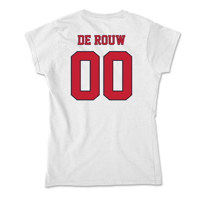 St. Johns - NCAA Women's Soccer : Iris de Rouw - Soft Style Women’s T-Shirt-1