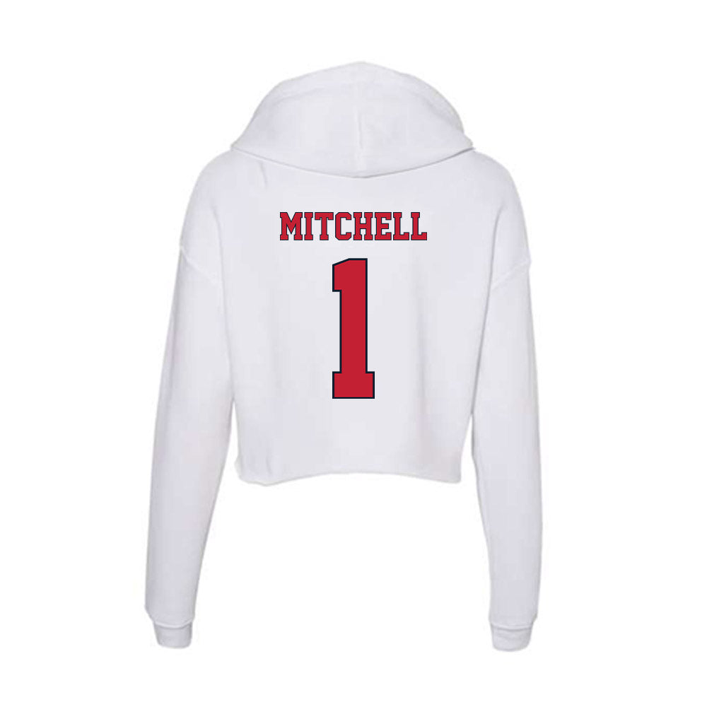  - NCAA Men's Basketball : Dillon Mitchell - Women's Crop Fleece Hoodie-1