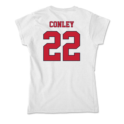 St. Johns - NCAA Baseball : Tommy Conley - Soft Style Women’s T-Shirt-1