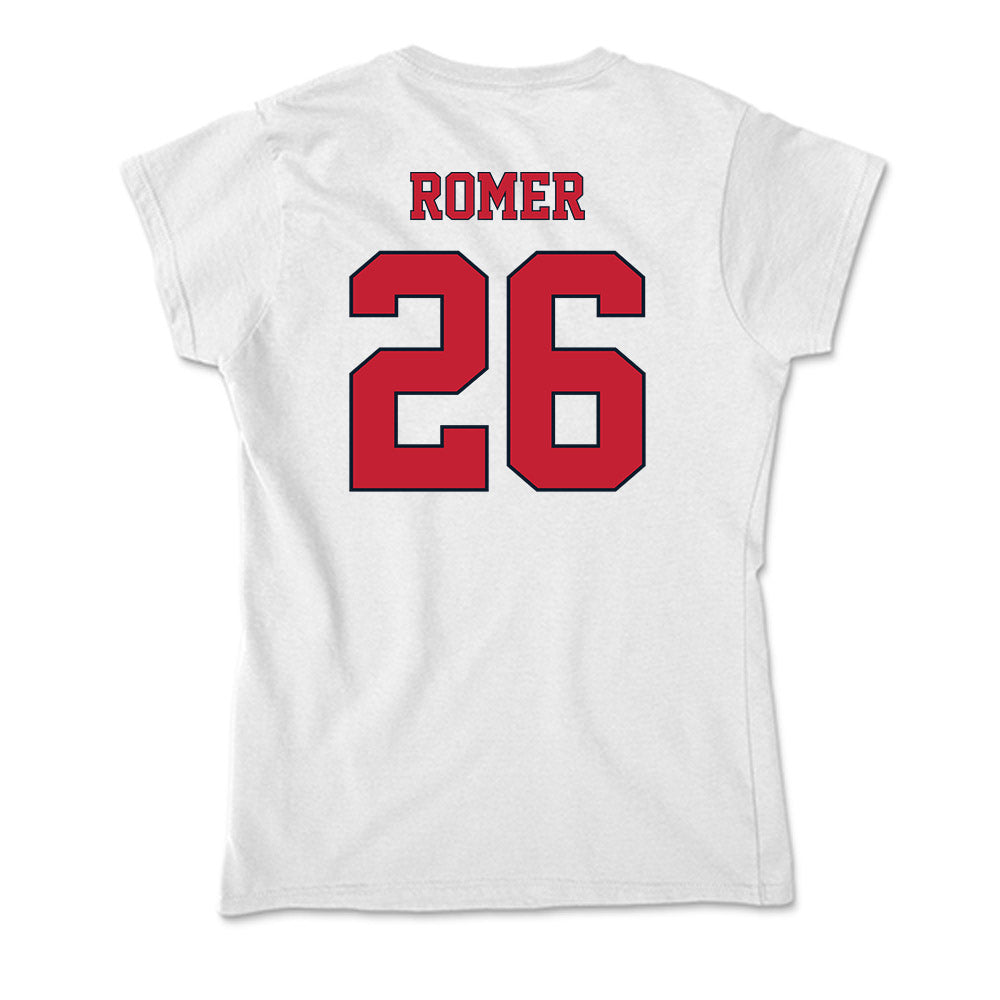 St. Johns - NCAA Baseball : Nick Romer - Soft Style Women’s T-Shirt-1