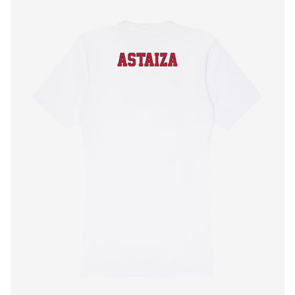St. Johns - NCAA Cheerleading : Sierra Astaiza - Women's V-Neck T-Shirt-1