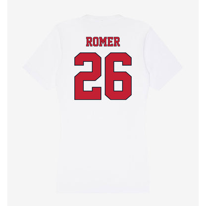St. Johns - NCAA Baseball : Nick Romer - Women's V-Neck T-Shirt-1