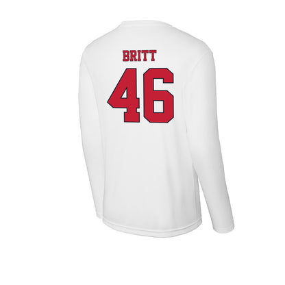 St. Johns - NCAA Baseball : Sean Britt - Activewear Long Sleeve T-Shirt-1