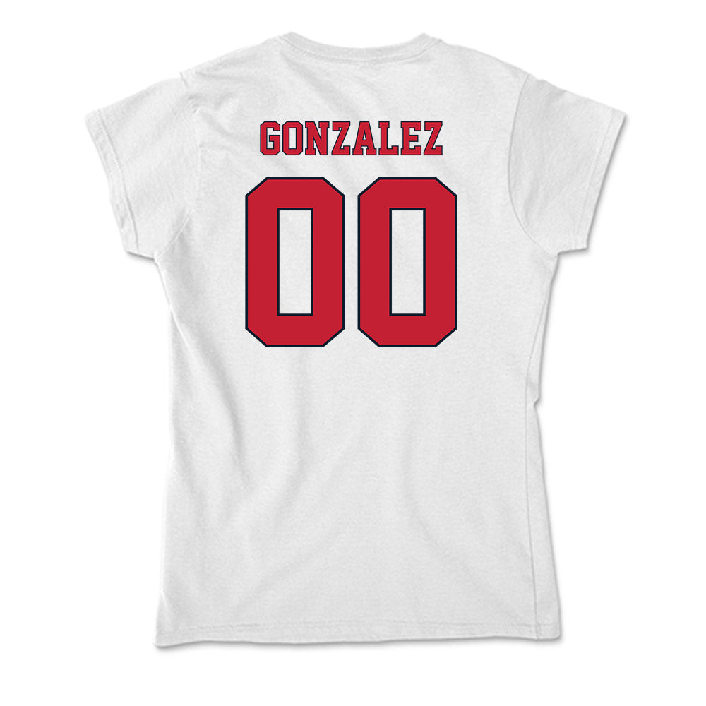 St. Johns - NCAA Men's Soccer : Ander Gonzalez - Soft Style Women’s T-Shirt-1