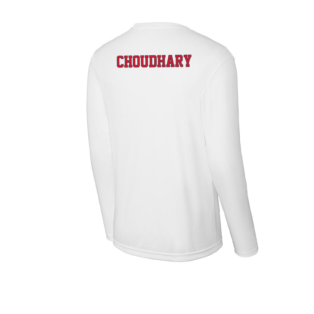 St. Johns - NCAA Women's Fencing : Mokshada Choudhary - Activewear Long Sleeve T-Shirt-1