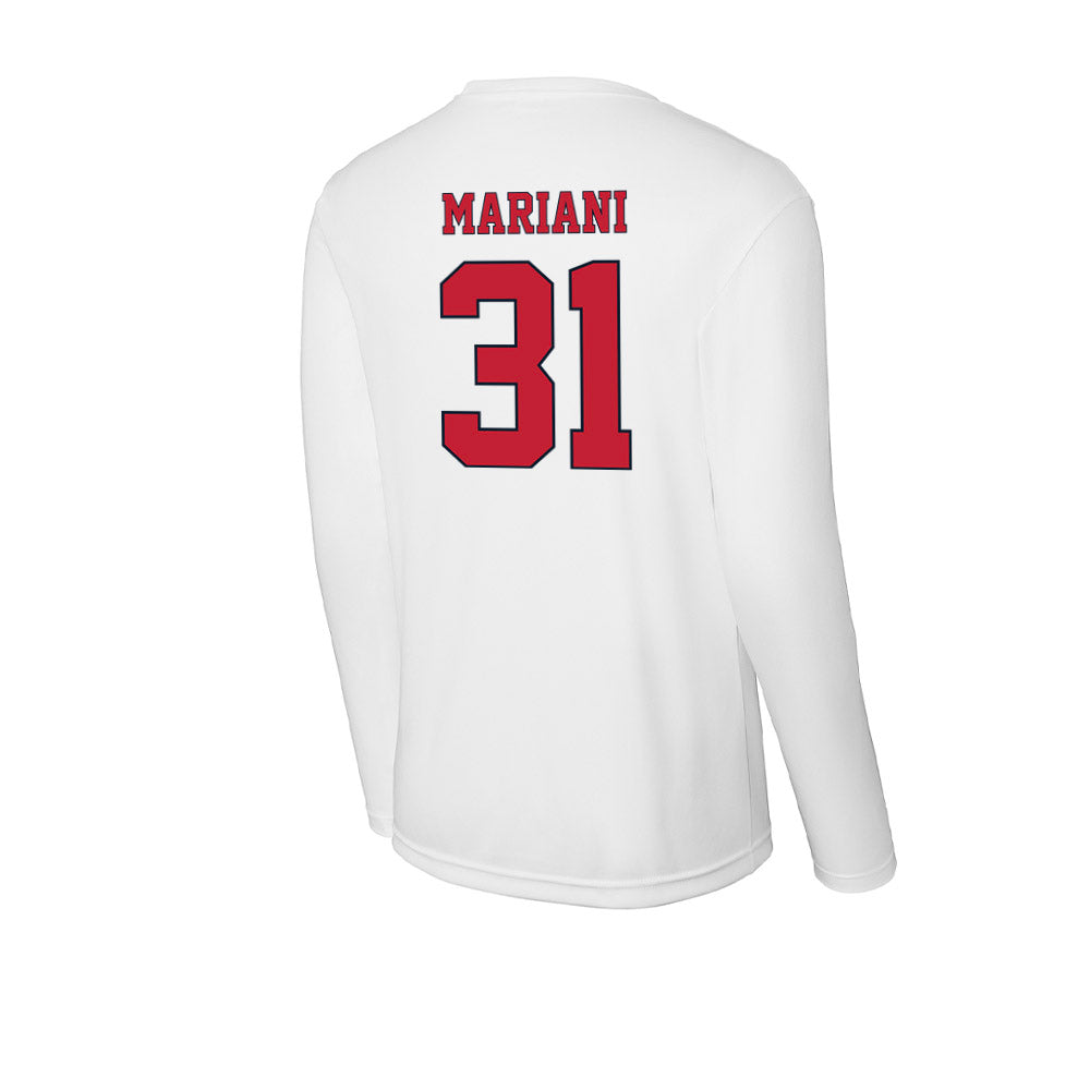 St. Johns - NCAA Women's Soccer : Maddie Mariani - Activewear Long Sleeve T-Shirt-1