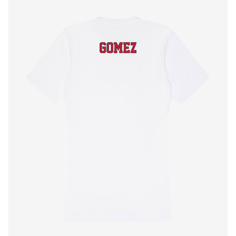 St. Johns - NCAA Women's Tennis : Alicia Gomez - Women's V-Neck T-Shirt-1
