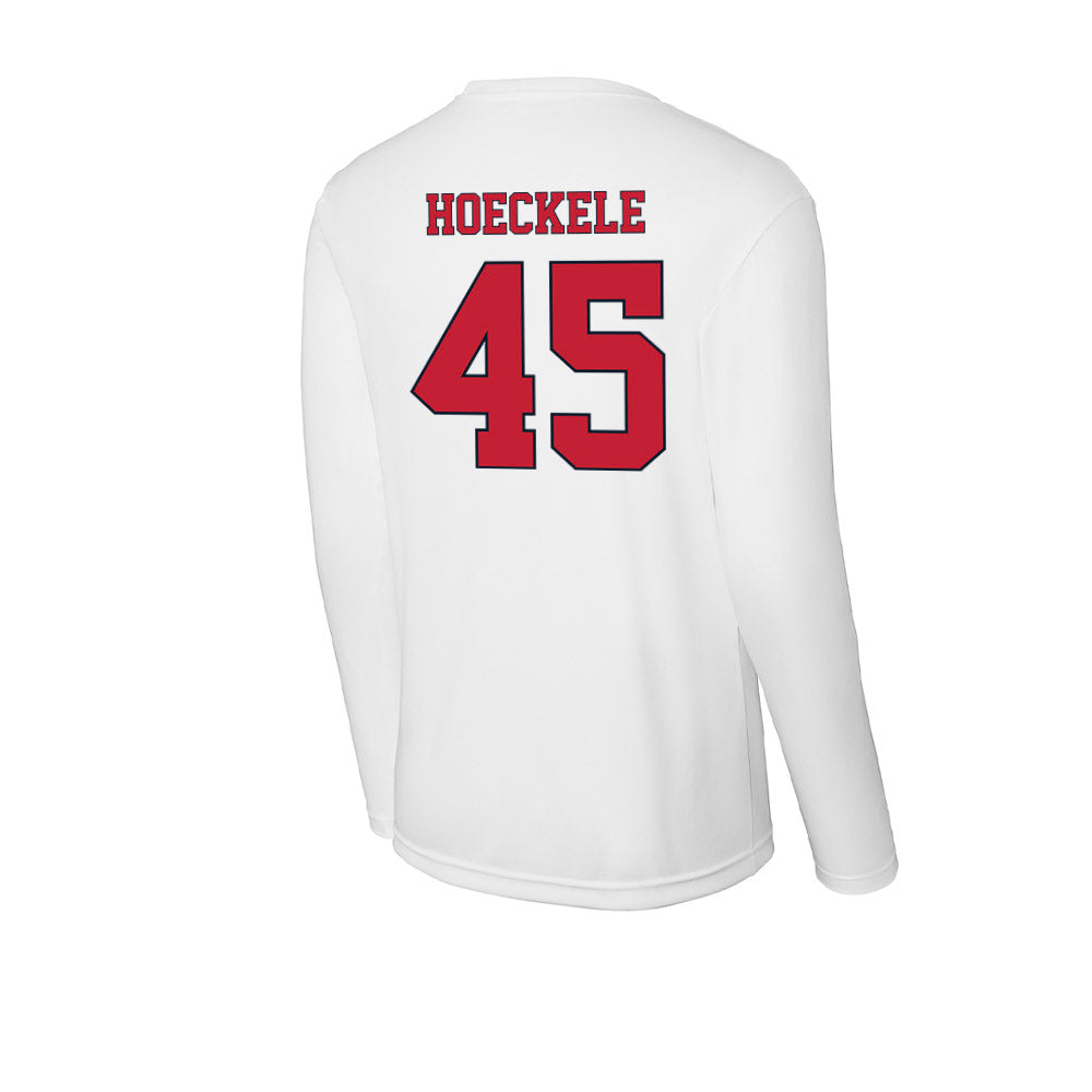 St. Johns - NCAA Baseball : Evan Hoeckele - Activewear Long Sleeve T-Shirt-1