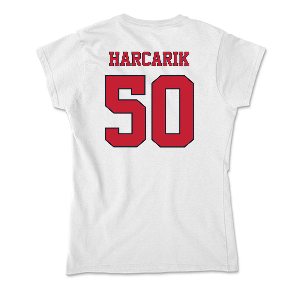 St. Johns - NCAA Men's Lacrosse : Jackson Harcarik - Soft Style Women’s T-Shirt-1