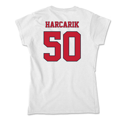 St. Johns - NCAA Men's Lacrosse : Jackson Harcarik - Soft Style Women’s T-Shirt-1