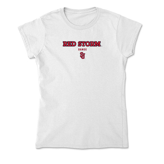 St. Johns - NCAA Dance Team : Bernard W.M Johnson - Soft Style Women’s T-Shirt-0