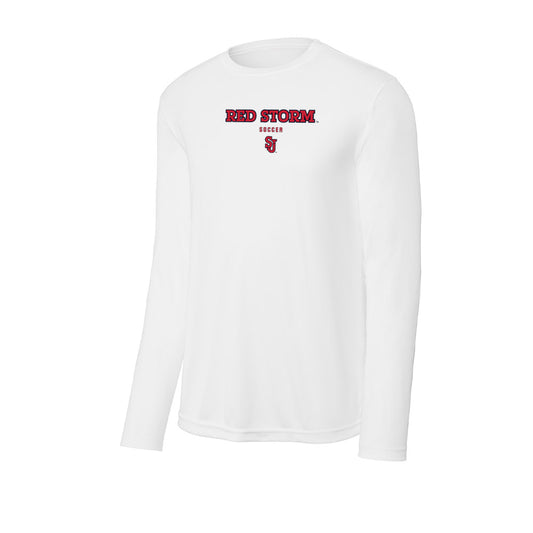 St. Johns - NCAA Women's Soccer : Carly Schuler - Activewear Long Sleeve T-Shirt-0