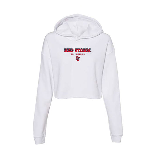 St. Johns - NCAA Cheerleading : Alexis Sena - Women's Crop Fleece Hoodie-0