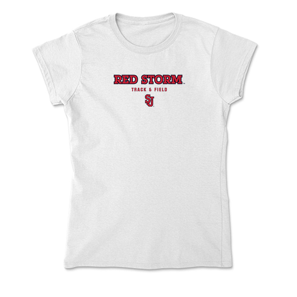 St. Johns - NCAA Women's Track & Field : Briyah Beatty - Soft Style Women’s T-Shirt-0