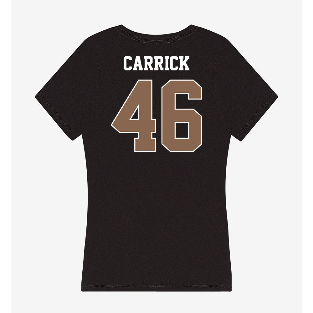 Coastal Carolina - NCAA Football : Gavin Carrick - Women's V-Neck T-Shirt-1