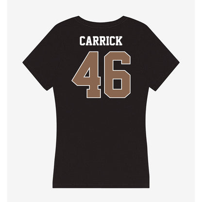 Coastal Carolina - NCAA Football : Gavin Carrick - Women's V-Neck T-Shirt-1