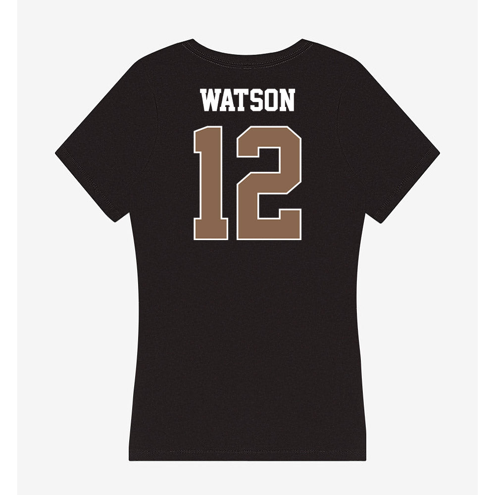 Coastal Carolina - NCAA Baseball : Rex Watson - Women's V-Neck T-Shirt-1