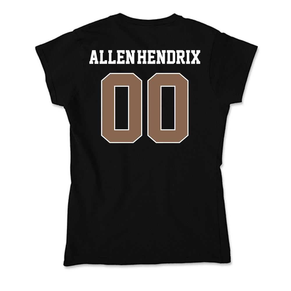 Coastal Carolina - NCAA Football : Jaden Allen-Hendrix - Soft Style Women’s T-Shirt-1