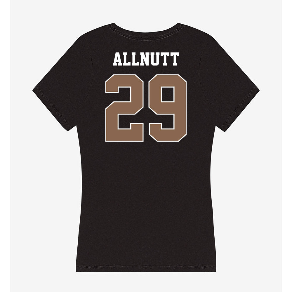Coastal Carolina - NCAA Women's Lacrosse : reese Allnutt - Women's V-Neck T-Shirt-1