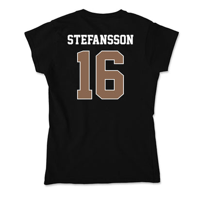 Coastal Carolina - NCAA Men's Soccer : Gudjon Stefansson - Soft Style Women’s T-Shirt-1