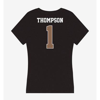 Coastal Carolina - NCAA Men's Basketball : Tristan Thompson - Women's V-Neck T-Shirt-1