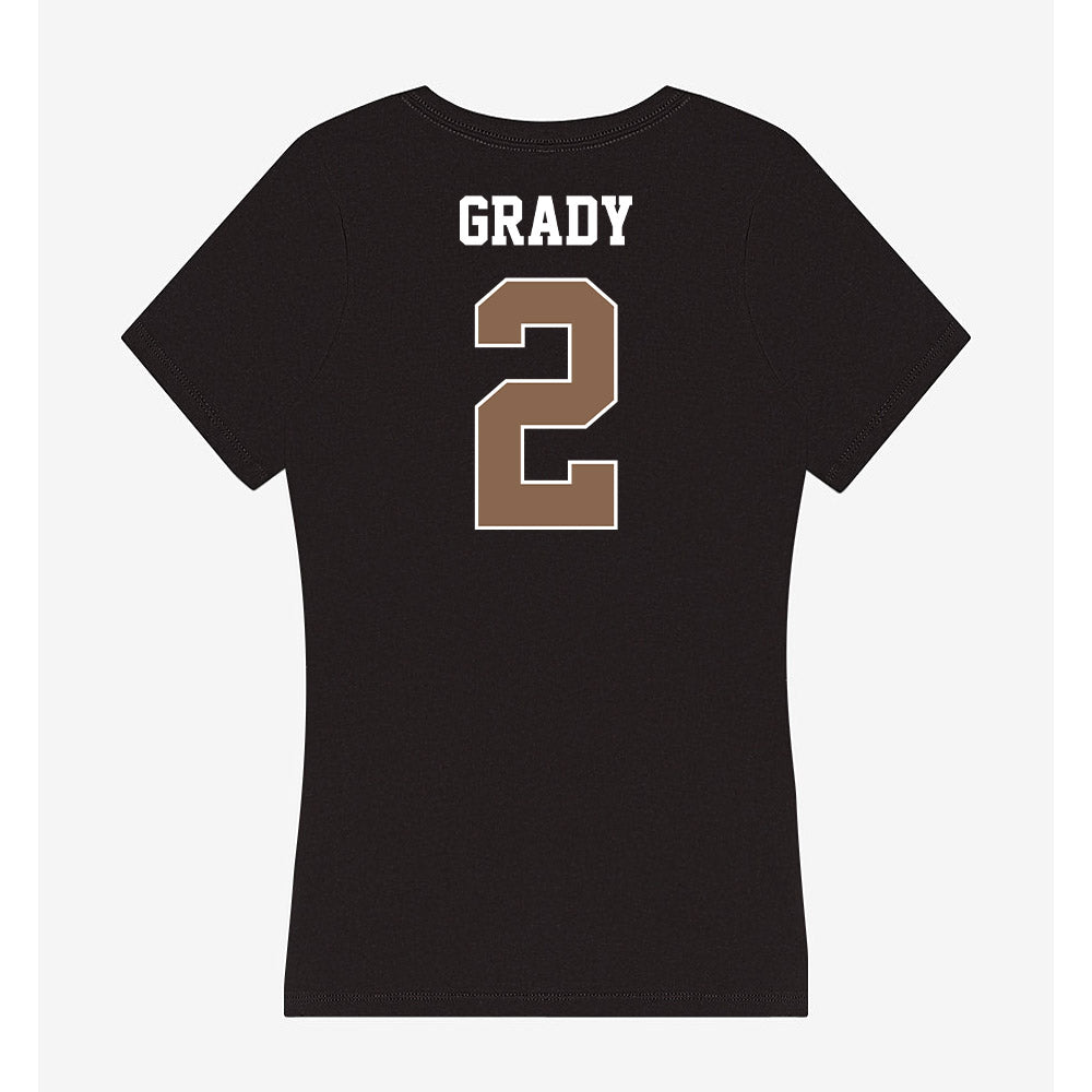 Coastal Carolina - NCAA Women's Basketball : Tessa Grady - Women's V-Neck T-Shirt-1
