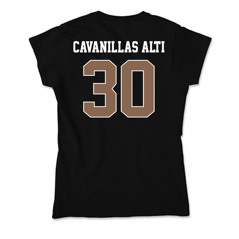 Coastal Carolina - NCAA Football : Nicolas Cavanillas Alti - Soft Style Women’s T-Shirt-1