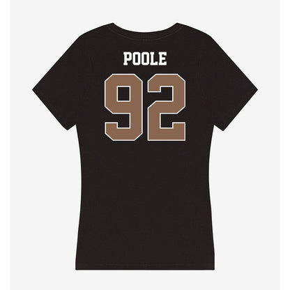 Coastal Carolina - NCAA Football : Ahmad Poole - Women's V-Neck T-Shirt-1