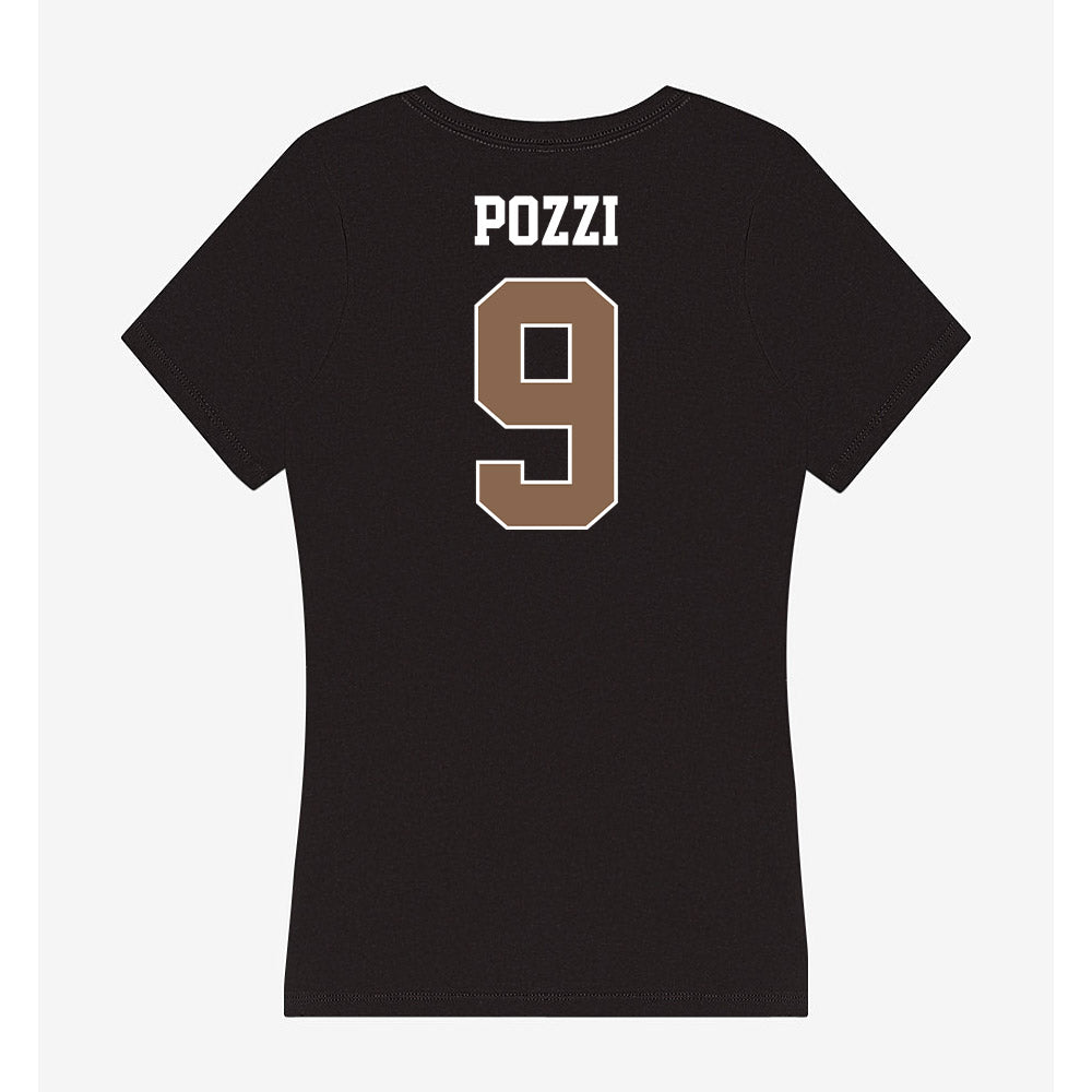 Coastal Carolina - NCAA Women's Lacrosse : Giuliana Pozzi - Women's V-Neck T-Shirt-1
