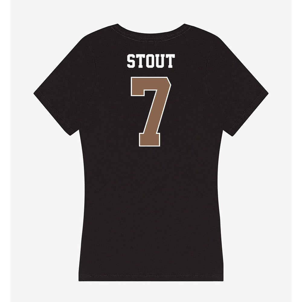 Coastal Carolina - NCAA Women's Volleyball : Jalyn Stout - Women's V-Neck T-Shirt-1