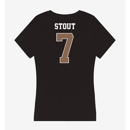 Coastal Carolina - NCAA Women's Volleyball : Jalyn Stout - Women's V-Neck T-Shirt-1