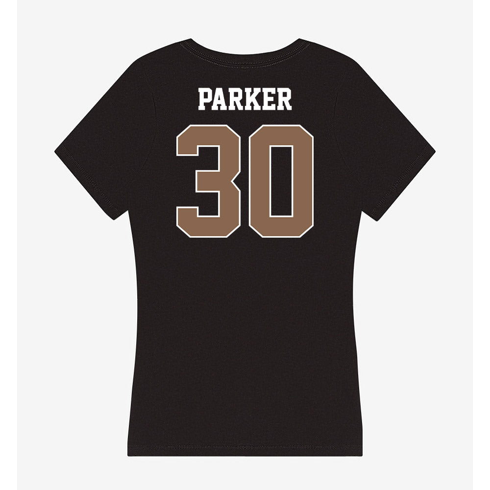 Coastal Carolina - NCAA Baseball : Daniel Parker - Women's V-Neck T-Shirt-1