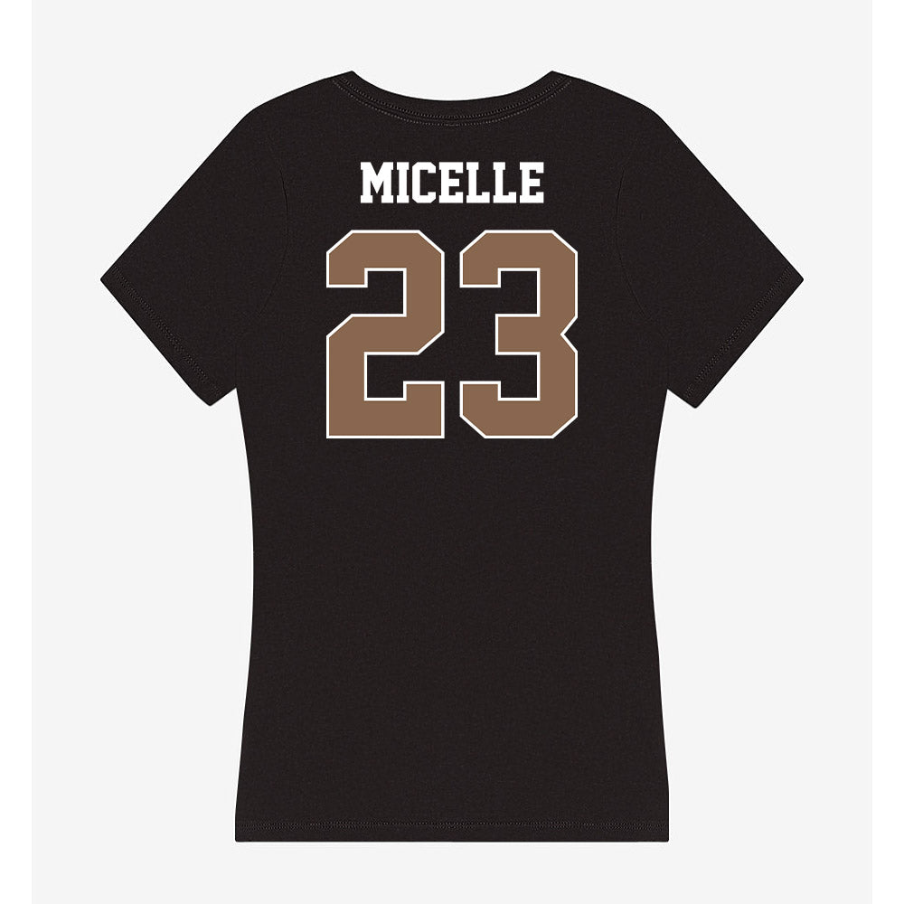 Coastal Carolina - NCAA Women's Volleyball : Becca Micelle - Women's V-Neck T-Shirt-1