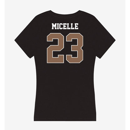 Coastal Carolina - NCAA Women's Volleyball : Becca Micelle - Women's V-Neck T-Shirt-1