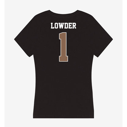 Coastal Carolina - NCAA Women's Basketball : Baylee Lowder - Women's V-Neck T-Shirt-1