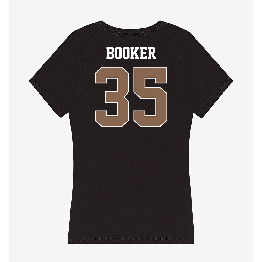 Coastal Carolina - NCAA Football : Xzavier Booker - Women's V-Neck T-Shirt-1