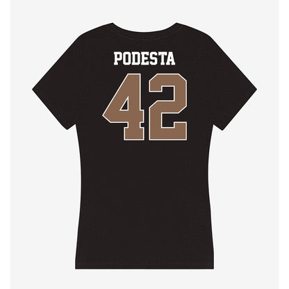 Coastal Carolina - NCAA Football : Roland Podesta - Women's V-Neck T-Shirt-1