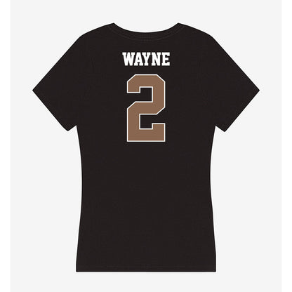 Coastal Carolina - NCAA Football : Jamarion Wayne - Women's V-Neck T-Shirt-1
