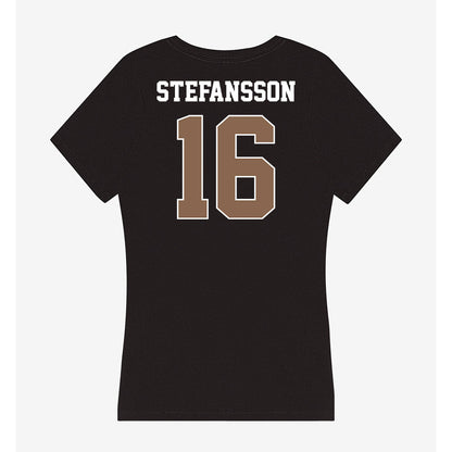 Coastal Carolina - NCAA Men's Soccer : Gudjon Stefansson - Women's V-Neck T-Shirt-1